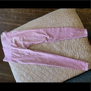 GymShark XS vital seamless pink marl leggings